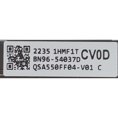 T-CON PARA TV SAMSUNG / NUMERO DE PARTE BN96-54037D / 21Y_VBUATPOR_ELCVT_V0.2 / LJ9449763H / LJ94-49763H  / PANEL CY-AB055FLLVCH / MODELO QN55S95BDFXZA FE03	 - Imagen 2